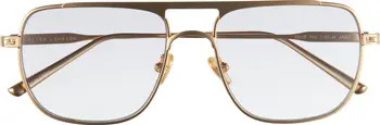 Elisa Johnson Jane 54mm Flat Top Navigator Sunglasses | Nordstrom | Nordstrom