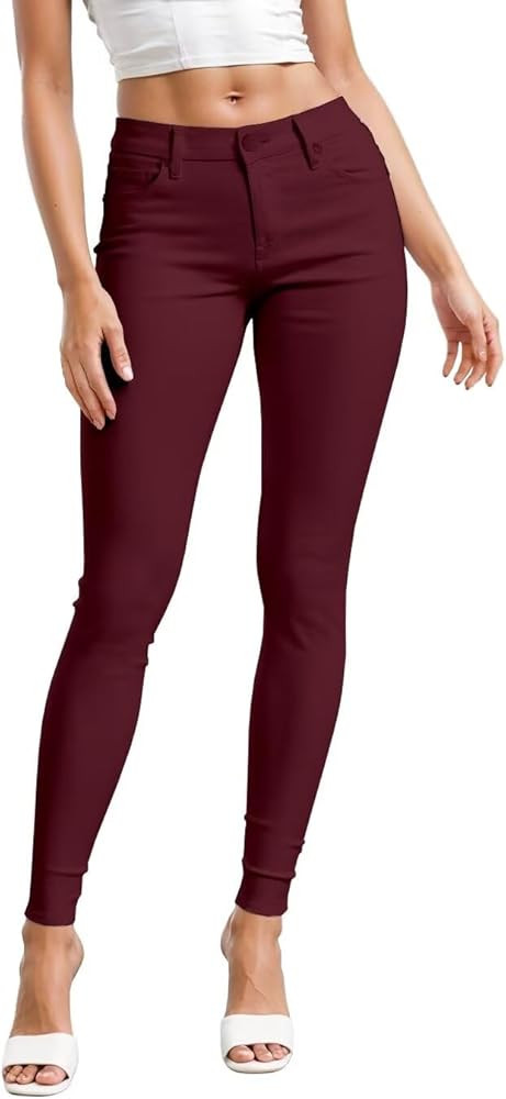 Hybrid & Company Womens Hyper Ultra Stretch Comfy Skinny Leg Work Casual Pants | Amazon (US)