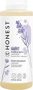 The Honest Company Foaming Bubble Bath | Gentle for Baby | Naturally Derived, Tear-free, Hypoalle... | Amazon (US)