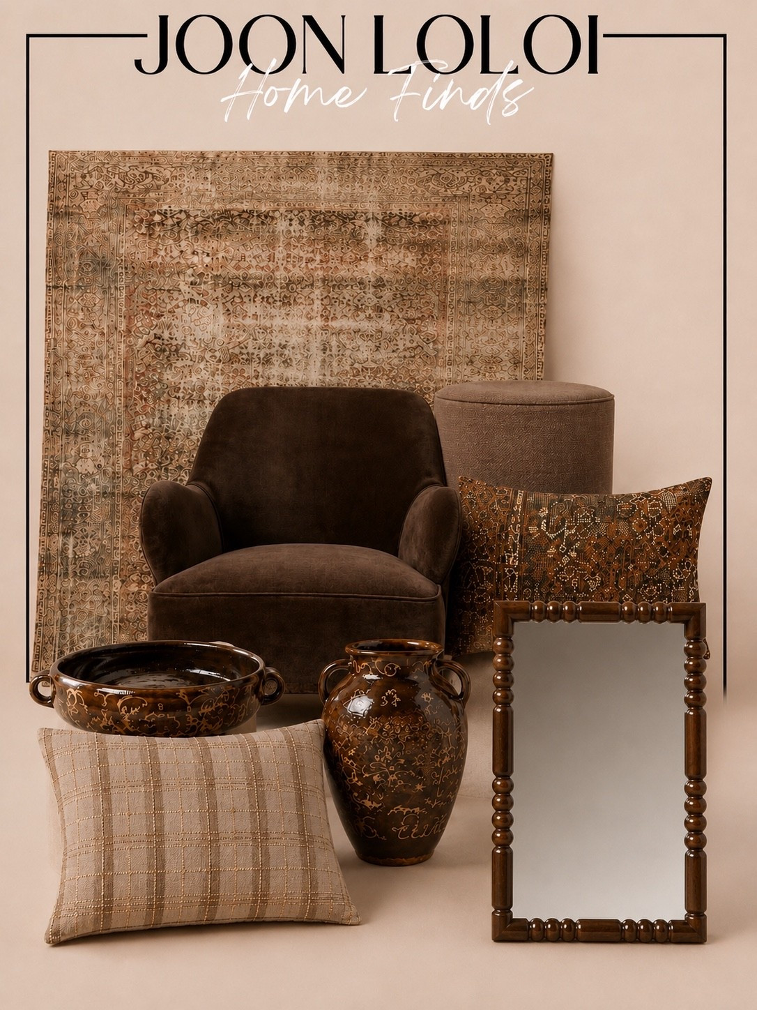 Joon Loloi Home Finds That Instantly Elevate Your Space 🤎✨

If you’re drawn to warm neutrals and timeless design, these Joon Loloi home finds are the perfect addition to your home. Rich textures, classic furniture, artisan-inspired accents, and beautifully layered decor make it easy to create a cozy, collected look that feels both elevated and inviting.

Follow @farmtotablecreations on Instagram for more cozy home finds, designer-inspired decor, and everyday styling inspiration.

#LTKHome #JoonLoloi #Loloi #HomeDecor #NeutralHome #DesignerStyle #InteriorDesign #CozyHome #HomeStyling #LivingRoomDecor #TimelessDesign #DecorInspiration #LTKFinds #FarmToTableCreations

#LTKHome
