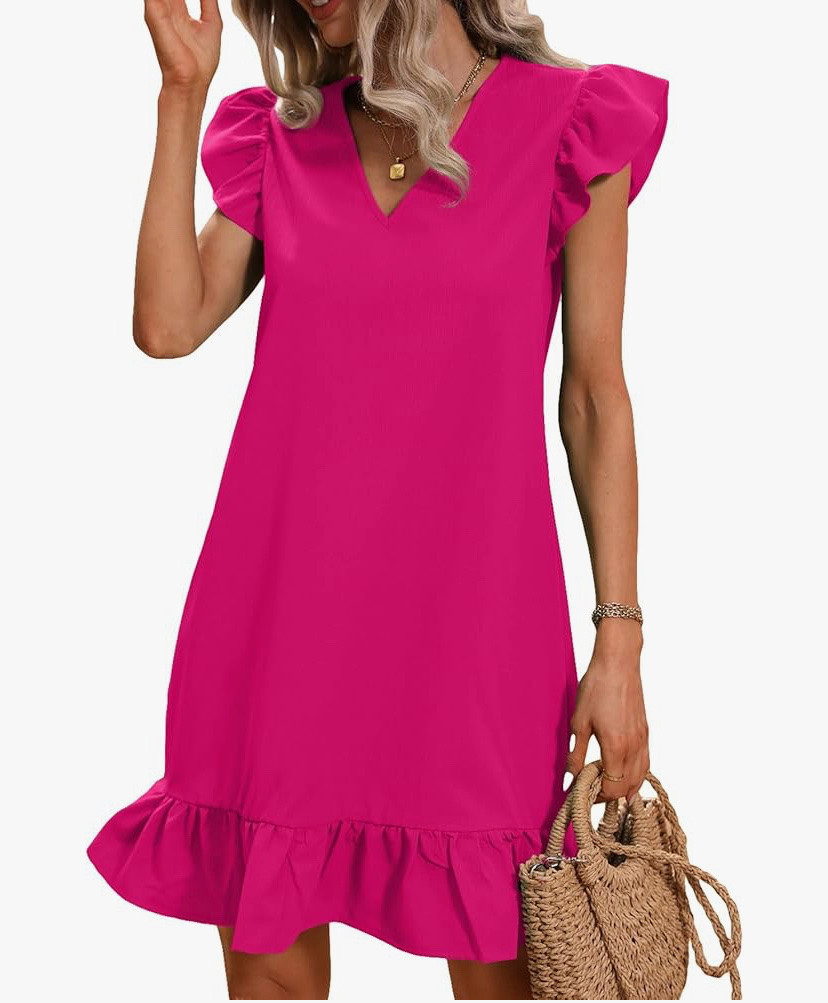 Simple, classic - my favorite kind of look; this comes in a bunch of other colors, too. 


#LTKSeasonal #springbreak #resortwear #springdress #easterdress #amazon #weddingguestdress #under50 


#LTKOver40 #LTKWedding #LTKU