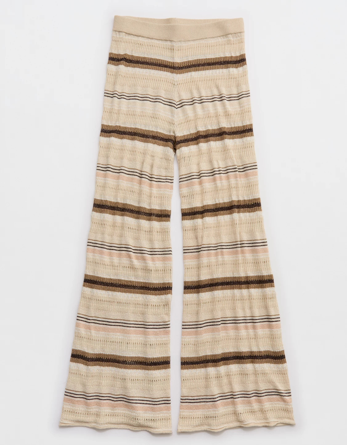 Aerie Open Knit Shimmer Pant | Aerie