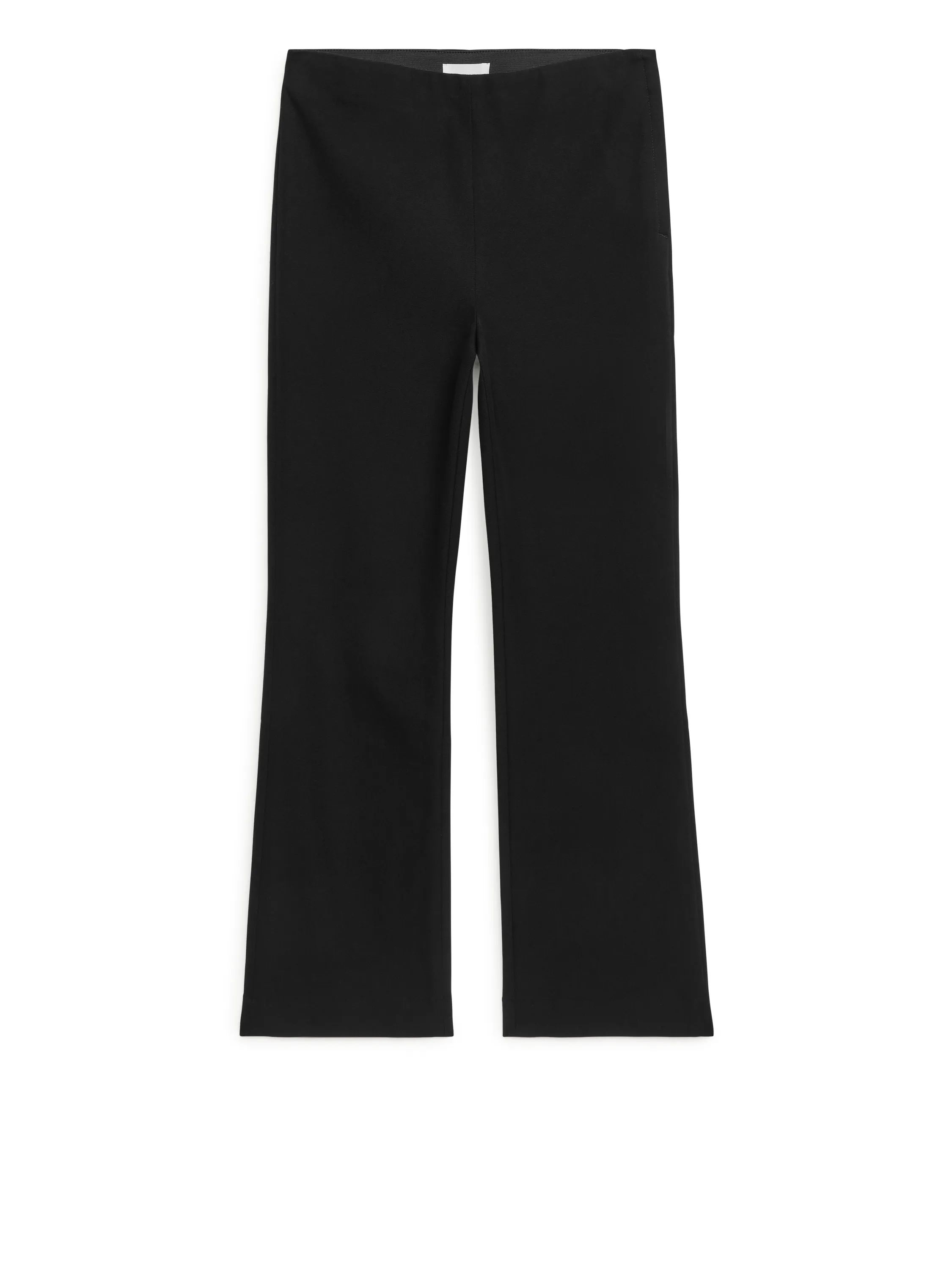 Cropped Cotton Stretch Trousers | ARKET (US&UK)