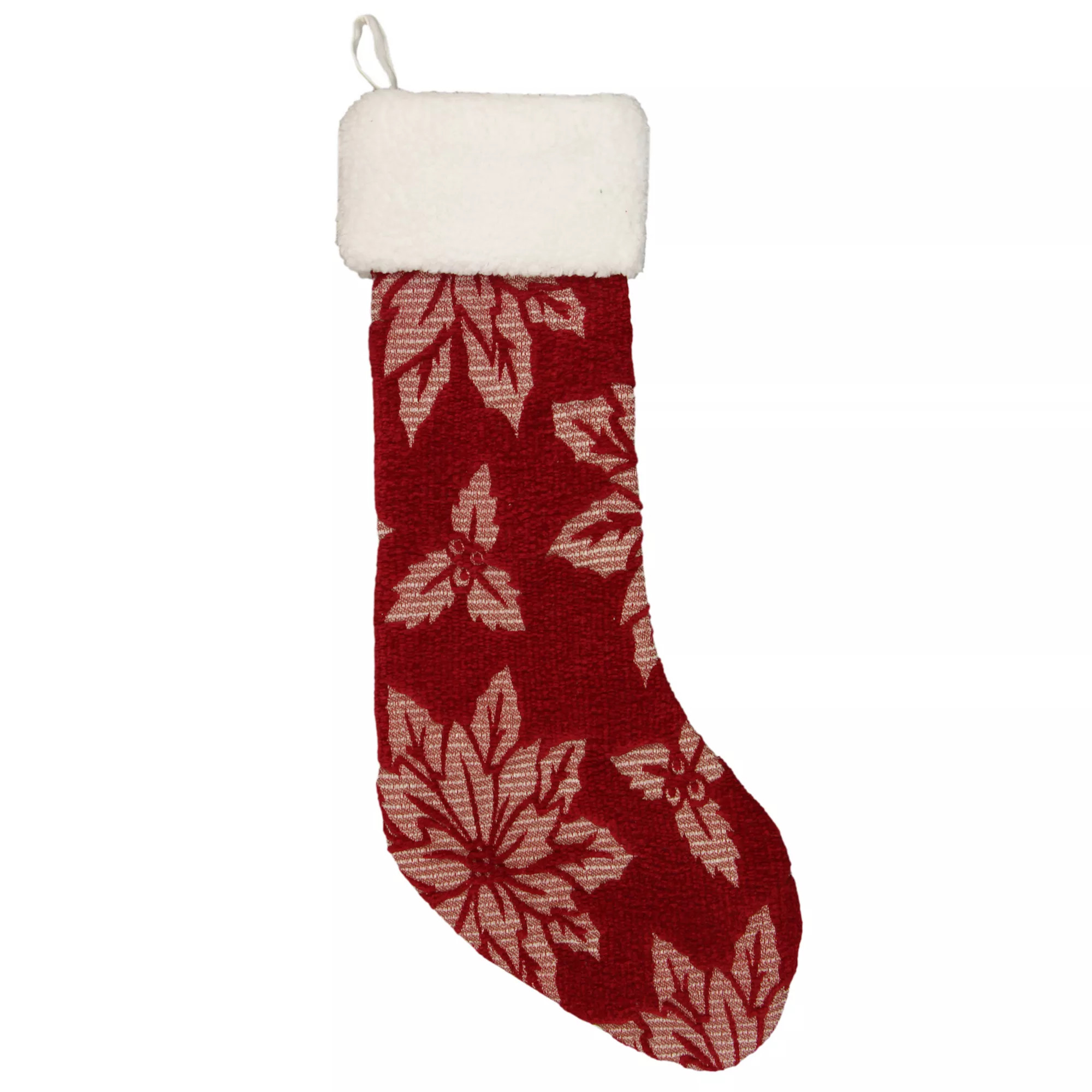 St. Nicholas Square® Poinsettia Christmas Stocking | Kohl's