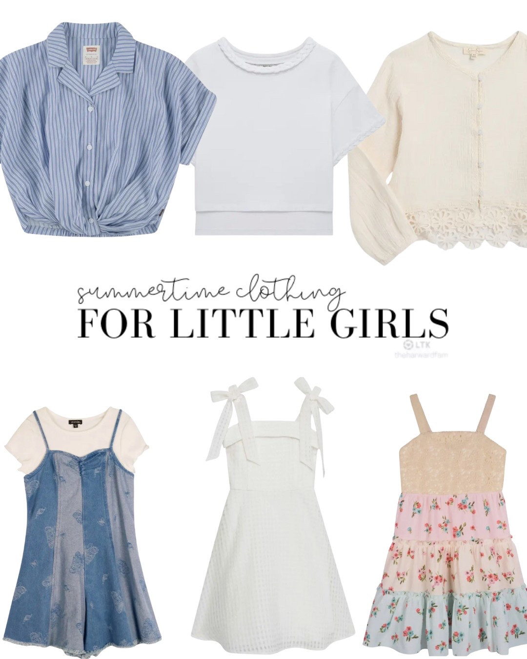 Our Favorite Summer Essentials for Little Girls – Denim & Neutrals You’ll Love 🦋✨

From breezy beach days to sunny summer outings, these denim and neutral pieces are must-haves for your little girl’s wardrobe! Think comfy, classic, and totally adorable—perfect for mixing, matching, and making memories.🤍

#LTKSeasonal #LTKSaleAlert #LTKKids