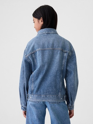Kids Relaxed Icon Denim Jacket | Gap (CA)