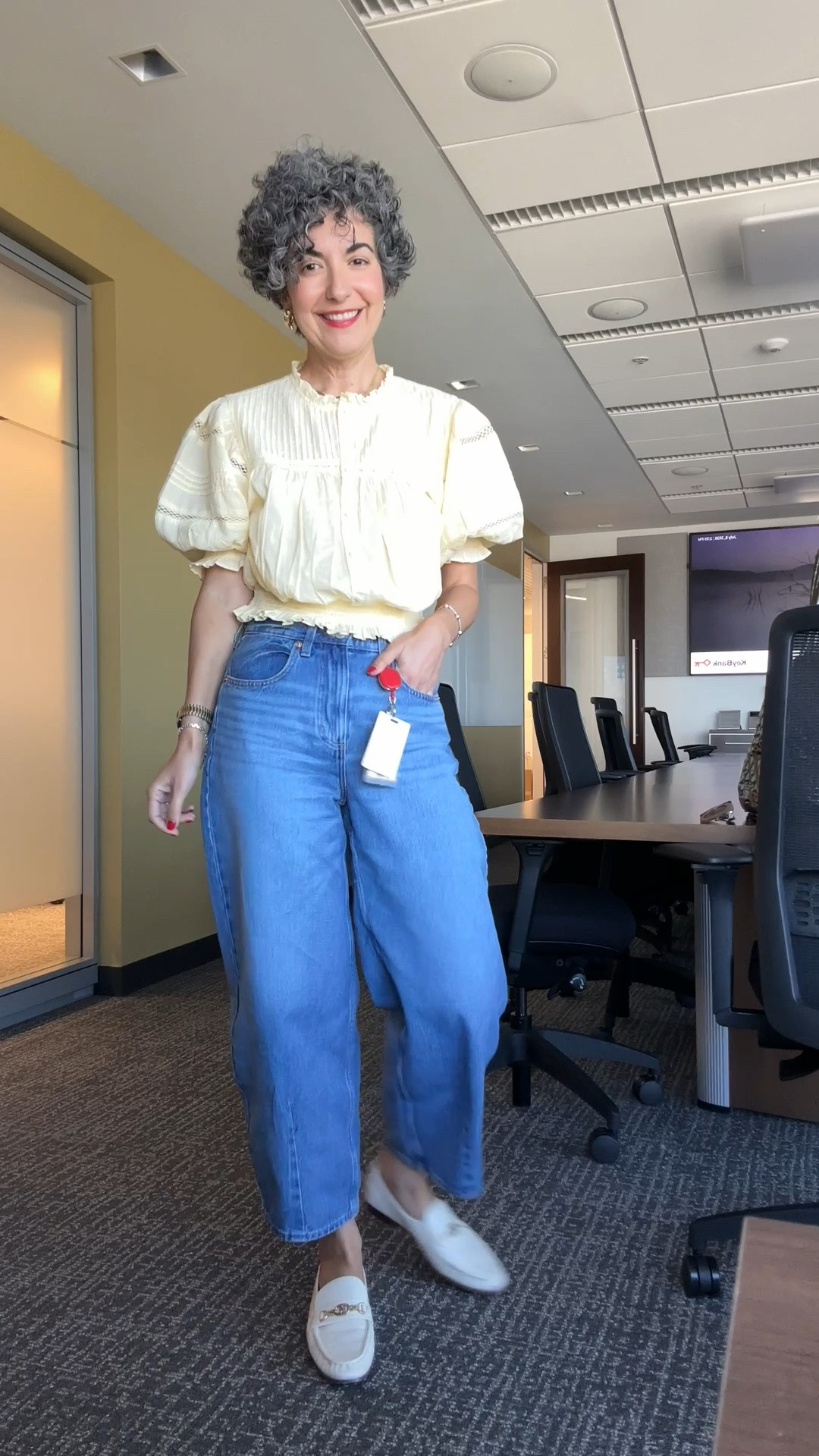 Wednesday OOTD -  wearing a large in top and 4 in bottoms. I’m normally a small top but I feel like this runs small! Jeans run TTS!

#LTKootd #LTKgrwm