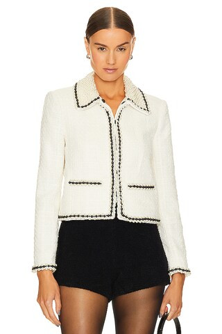 Kidman Pearl Cllr Boxy Jacket
                    
                    Alice + Olivia | Revolve Clothing (Global)