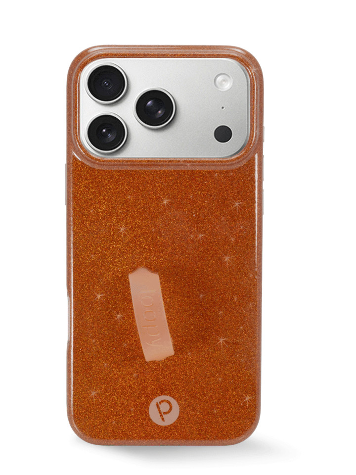 Loopy Cases - Orange Shimmer | Loopy Cases
