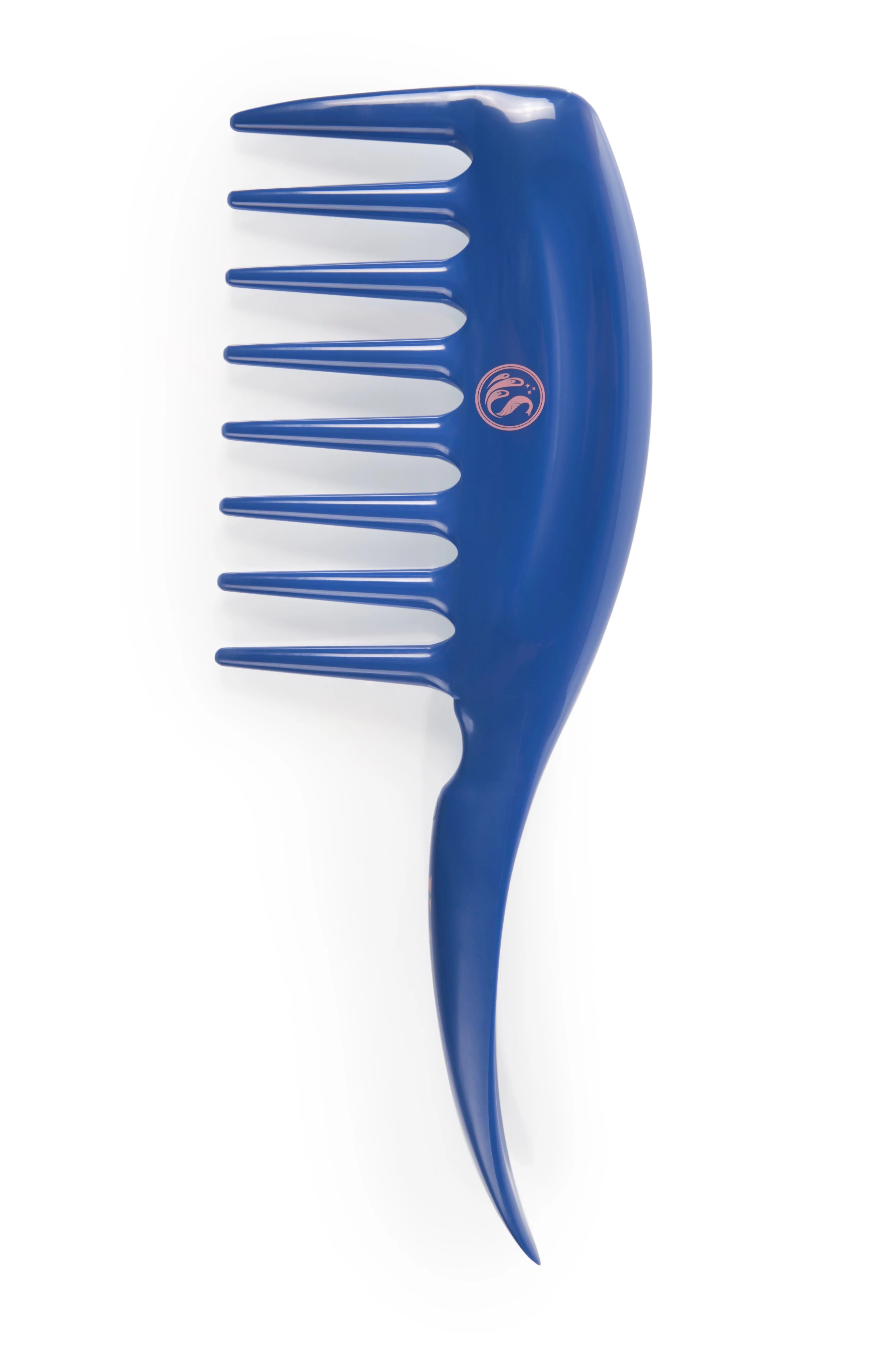 KAZMALEJE Kurls Plus Wide Tooth Hair Comb, Cobalt - Walmart.com | Walmart (US)