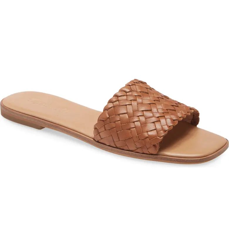 Madewell The Lianne Woven Slide Sandal (Women) | Nordstrom | Nordstrom