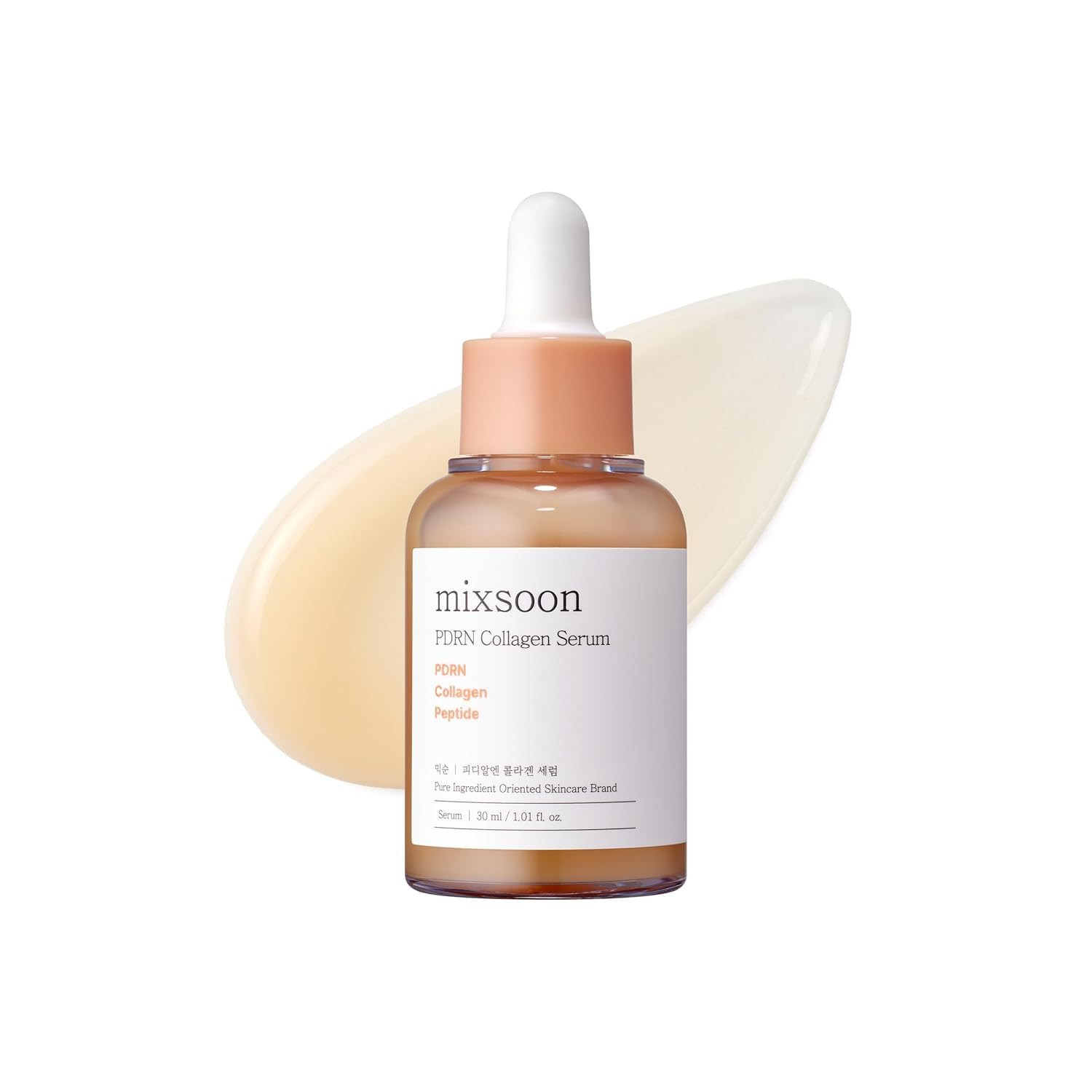 mixsoon PDRN Collagen Serum -Firming, Hydrating and Revitalizing for Face, Lightweight Peptide Hy... | Amazon (US)