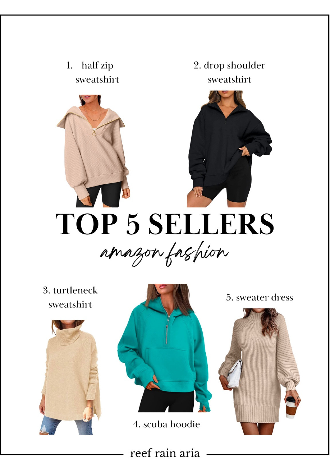 Top 5 fashion sellers amazon

#LTKSeasonal #LTKunder50 #LTKfit