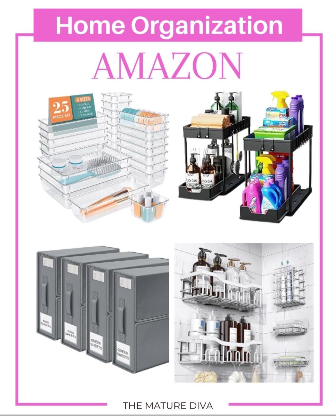 Transform your space with these Top Home Organization products 😀

Are you tired of living in a cluttered and chaotic space? It’s time to take control of your home organization and declutter your life for good! With Amazon’s wide range of storage solutions, you can get organized and create the organized home you always dreamed of. 

Imagine a tidy space where everything has its place and your home storage is optimized for efficiency. Say goodbye to the stress of a messy and disorganized house. Say hello to a clean house and a clutter free life.

Discover stylish and functional solutions to declutter and simplify your life and home.   Shop now for a tidier tomorrow.

#homeorganization #declutter #organizedhome #storagesolutions #getorganized #tidyspace #homestorage #cleanhouse #clutterfree 

#LTKhome #LTKfindsunder50 #LTKfamily

Comment SHOP below to receive a DM with the link to shop this post on my LTK ⬇ https://liketk.it/4rEpJ

