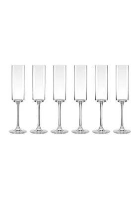 Lenox Set of 6 Tuscany Classics Straight Flutes | Belk