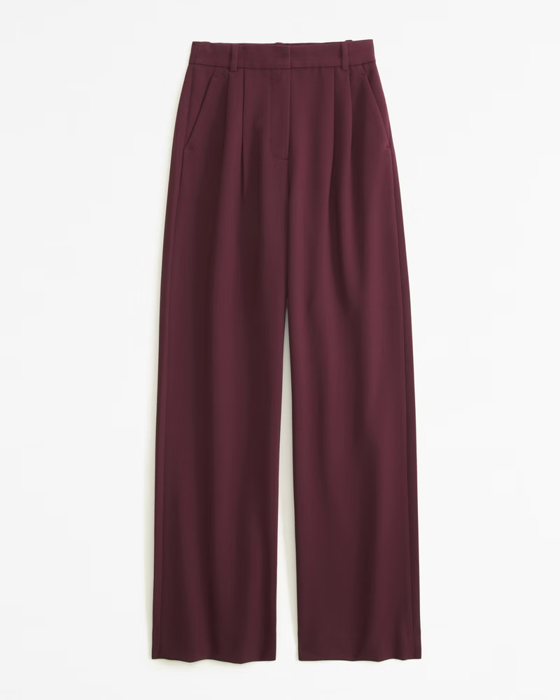 A&F Sloane Tailored Pant | Abercrombie & Fitch (US)