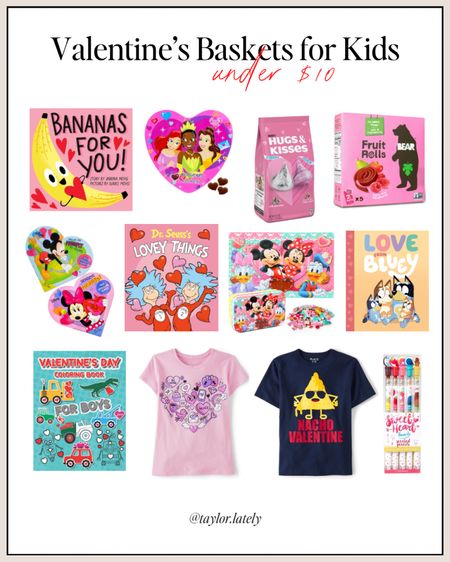 Valentine’s Day Basket fillers for kids! These are all under $10 and the perfect little treat for Valentine’s Day.

Gifts for Kids | Valentine’s Day | Kids Valentine’s Day

#LTKkids #LTKfindsunder50 #LTKSeasonal