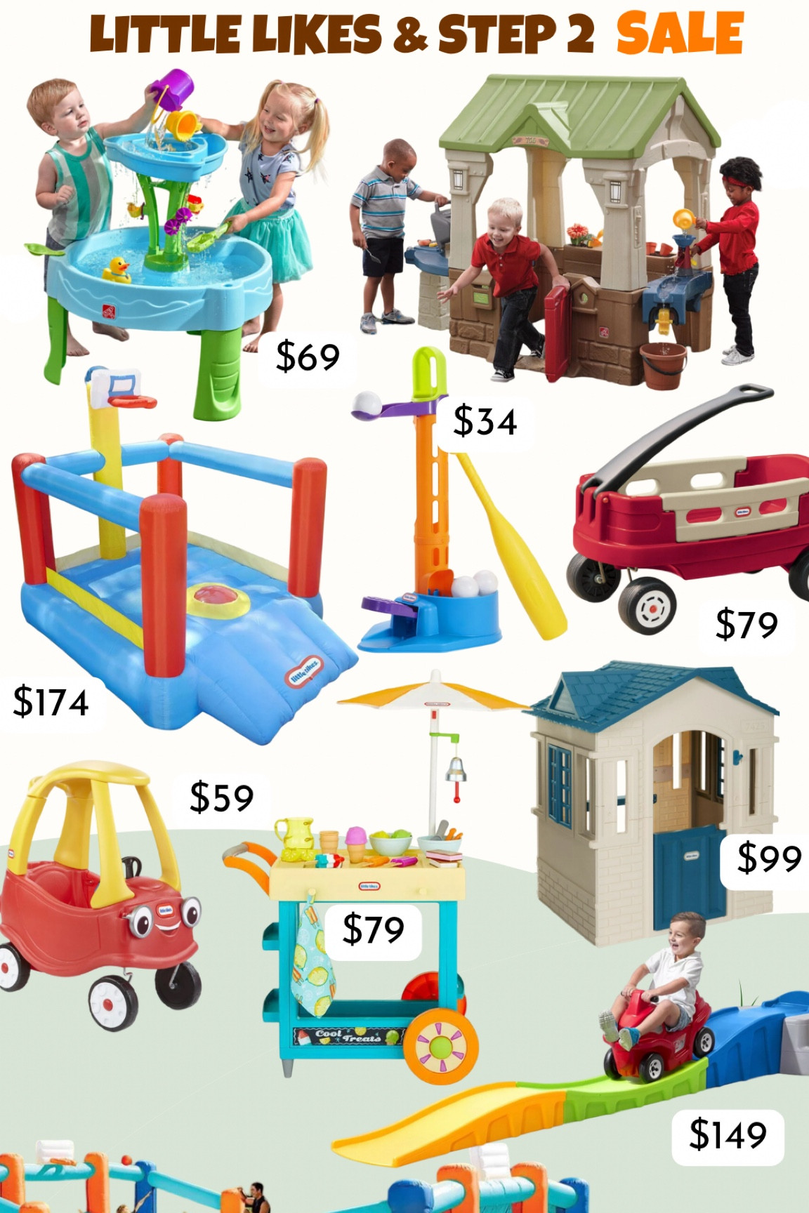 Little Tikes & Step 2 Sale!!

#LTKkids #LTKcanada #LTKsale