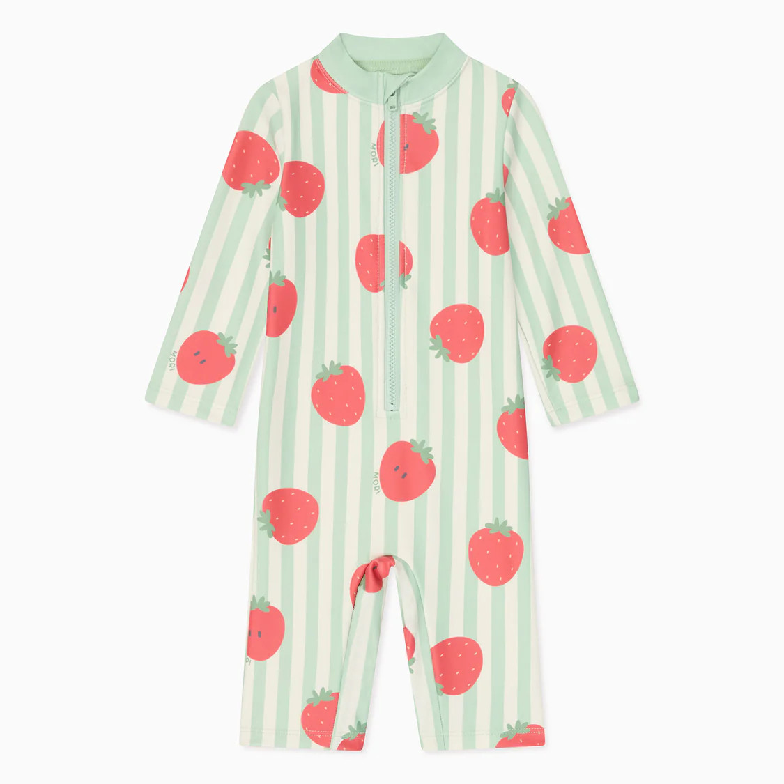 Strawberry One-Piece Rashguard | Baby Mori (US)