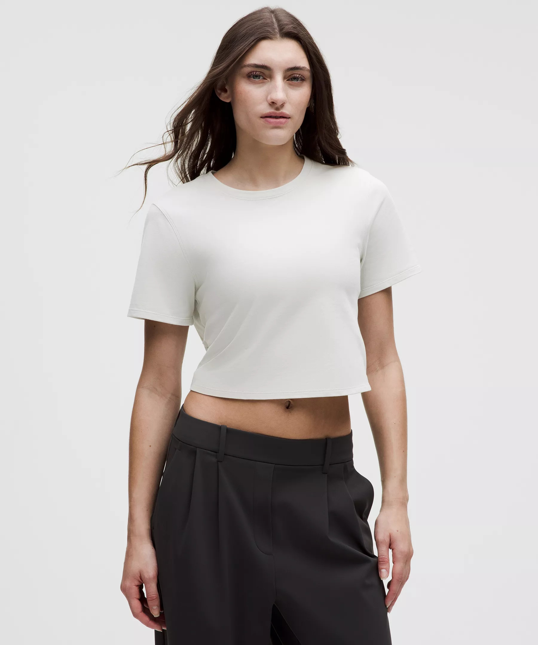 Tie-Hem Heavyweight Cotton T-Shirt | lululemon (CA)