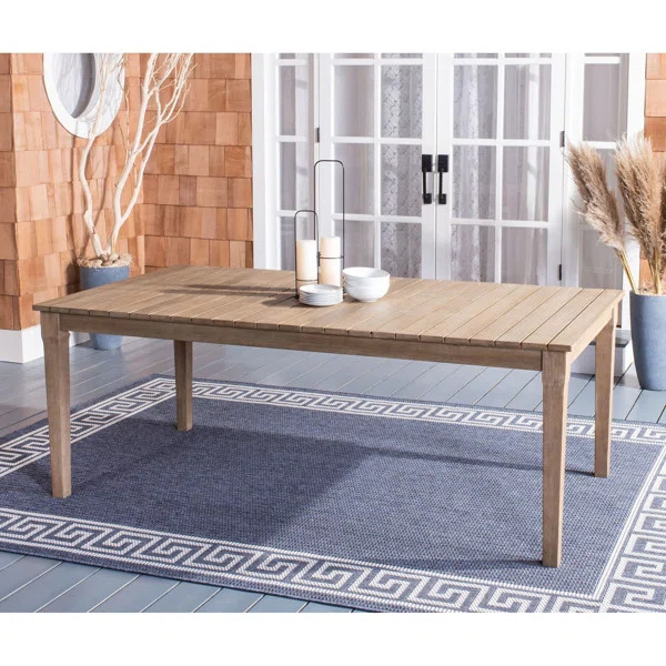 Duchene Eucalyptus Solid Wood 4 - Person Dining Table | Wayfair North America
