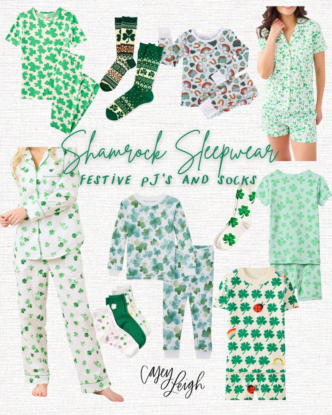 Getting cozy with festive St. Paddy’s sleepwear! 🍀✨ I’ve rounded up the best pieces to keep you and your kiddos feeling comfy and lucky. Shop my faves and celebrate in style—even in your sleep! 💚💤 #StPatricksDayPJs #CozyVibes #FestiveLoungeWear #LTKHoliday #LuckyAndComfy 

 #LTKSeasonal #LTKU #LTKStyleTip