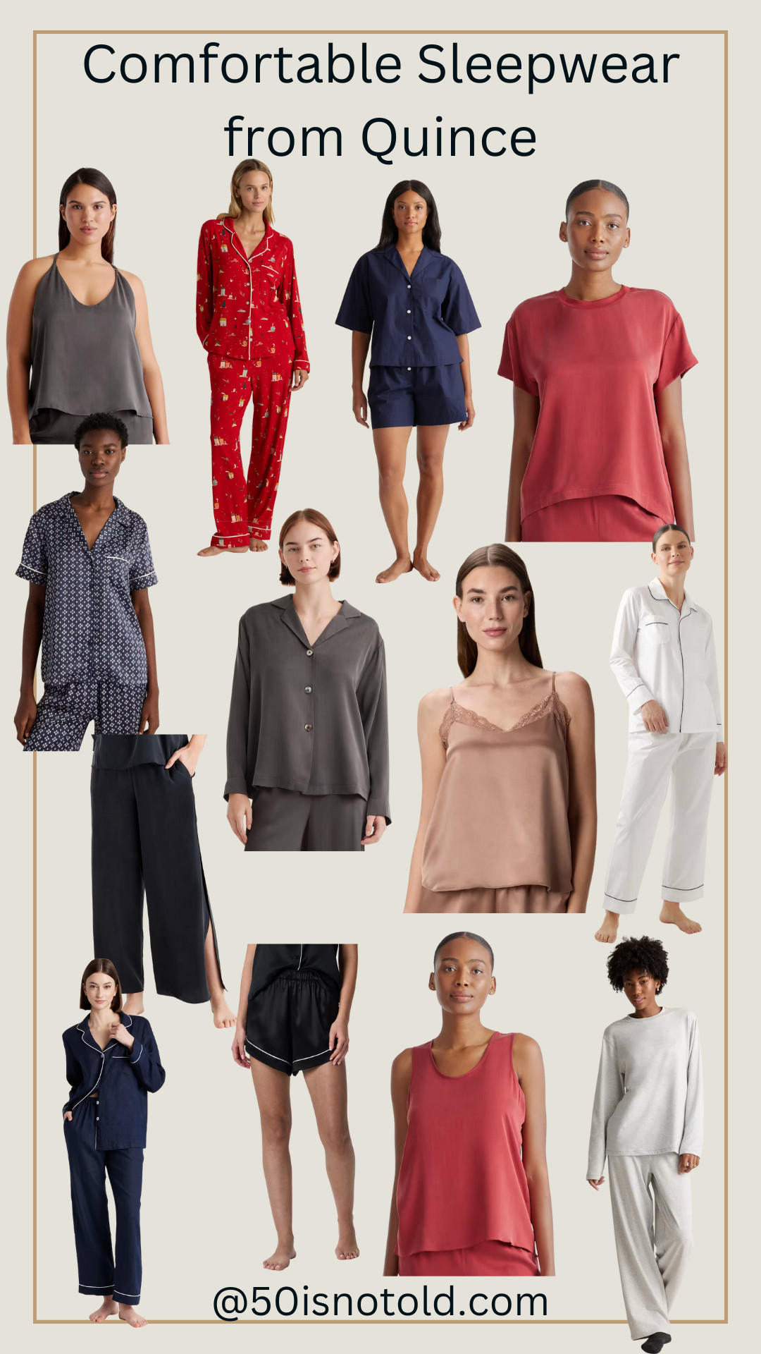 Simple silhouettes, soft fabrics, and pieces that feel good on your skin. Quince makes sleepwear that’s comfortable without feeling sloppy. 

 #LTKOver40 #LTKFindsUnder50 #LTKFindsUnder100