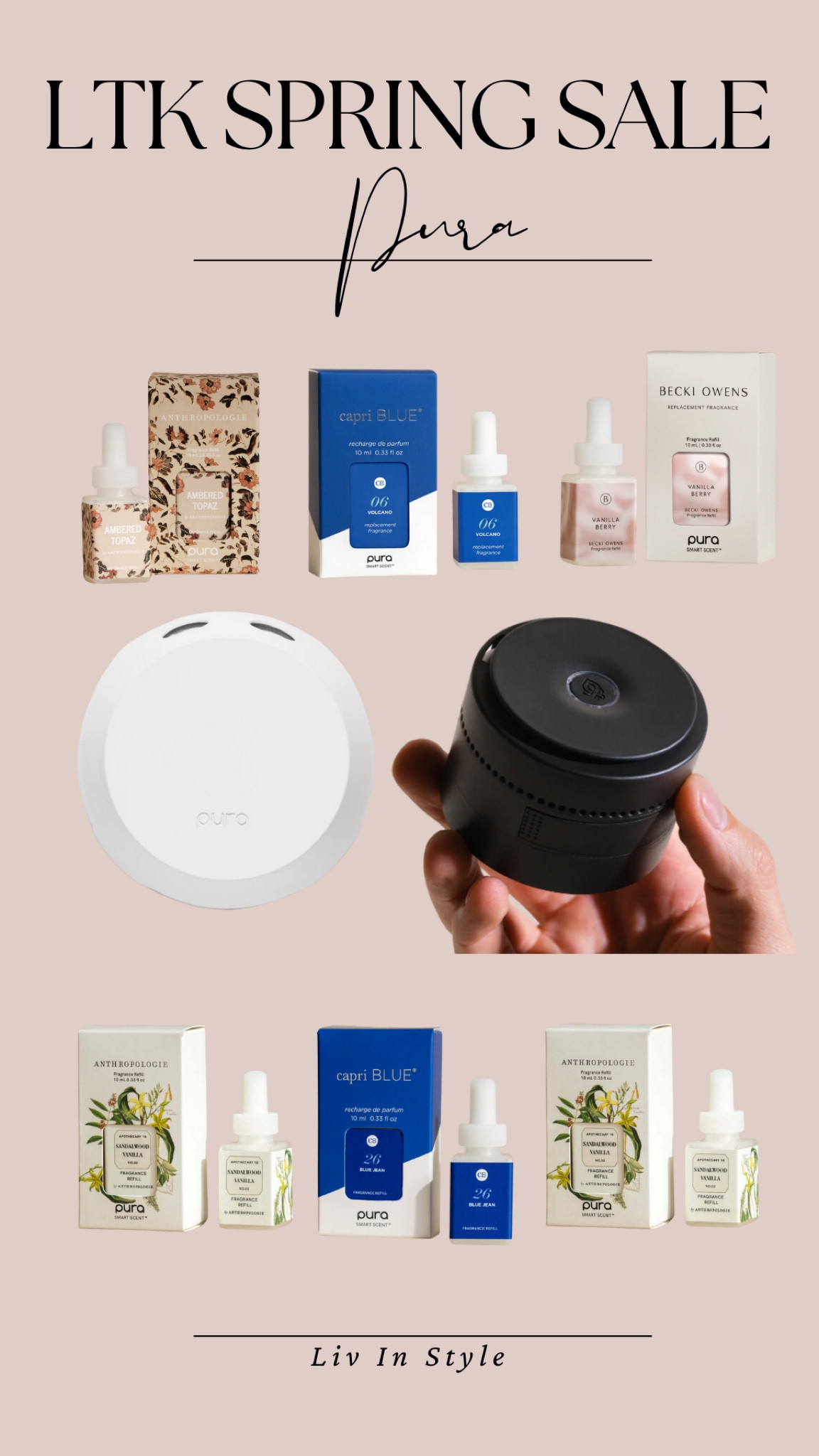 Pura smart fragrance diffusers for your home and car.

#LTKSpringSale #LTKhome #LTKsalealert