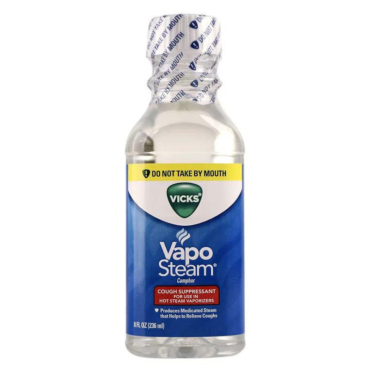 Vicks Vapo Steam, for Use in Vicks Vaporizers and Humidifiers, for Cough and Cold, 8 fl oz, VIN00... | Walmart (US)