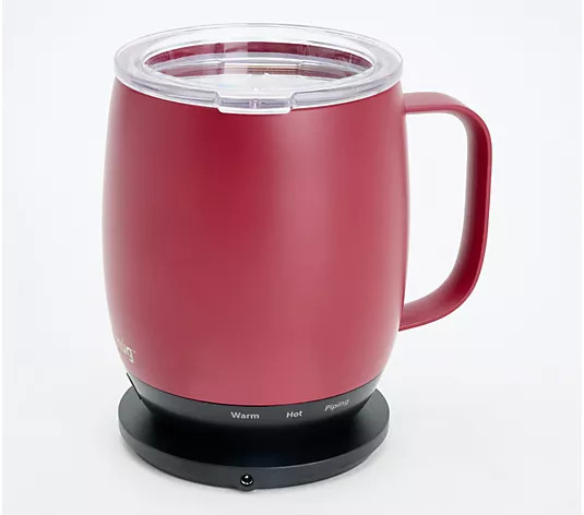 Nextmug Temperature Controlled Self-Heating 14-oz Mug - QVC.com | QVC