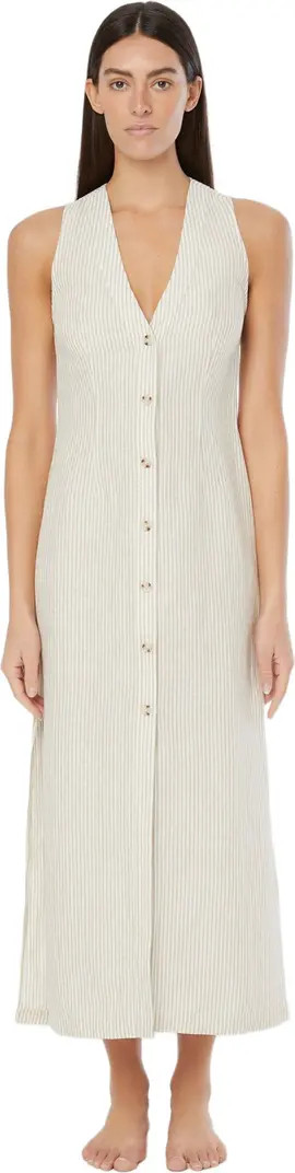 Onia Air Linen Button Down Maxi | Nordstrom | Nordstrom