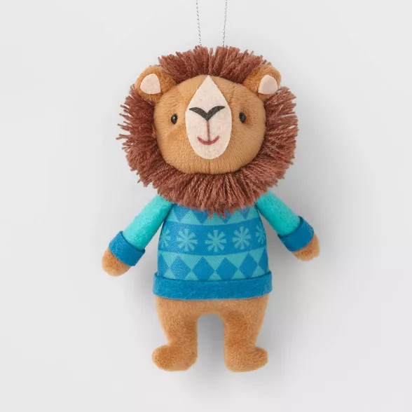 Dressed Lion Christmas Tree Ornament - Wondershop™ | Target