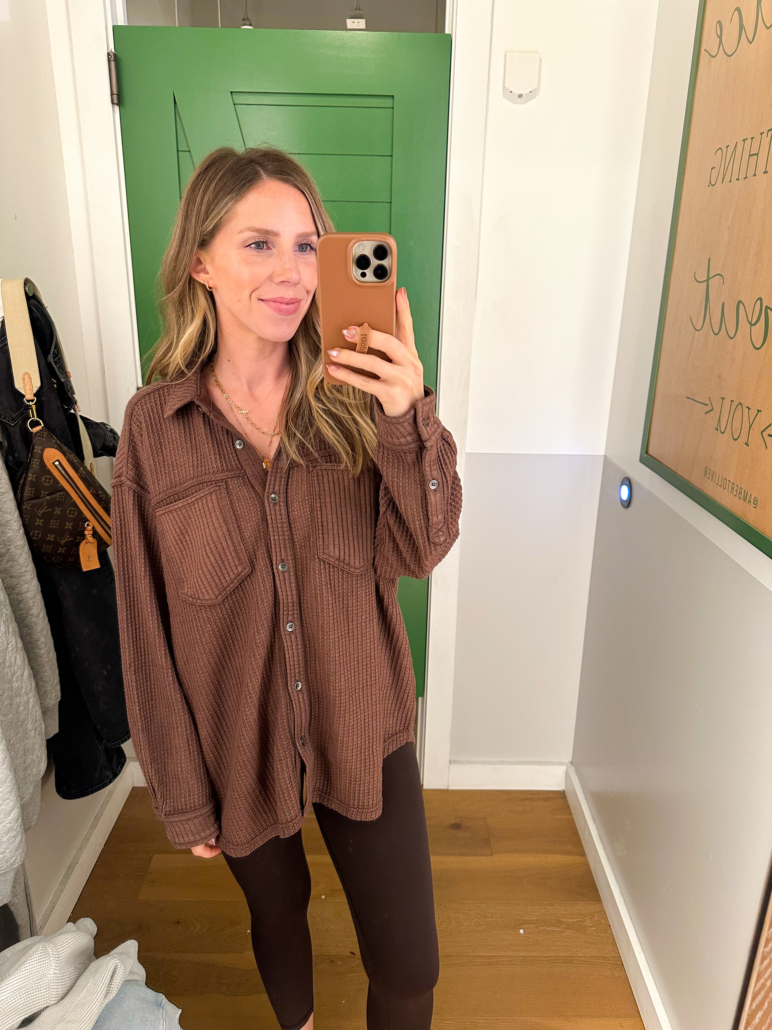 I have this shirt in a few colors from past years, but love the brown! Wearing a M for an oversized fit 

 

#LTKSaleAlert #LTKFindsUnder50 #LTKFindsUnder100