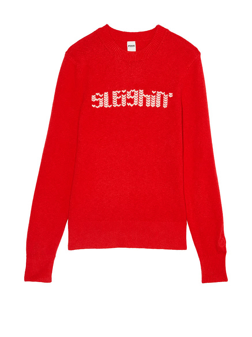 Collegiate Knit Crewneck Sweater | Victoria's Secret (US / CA )