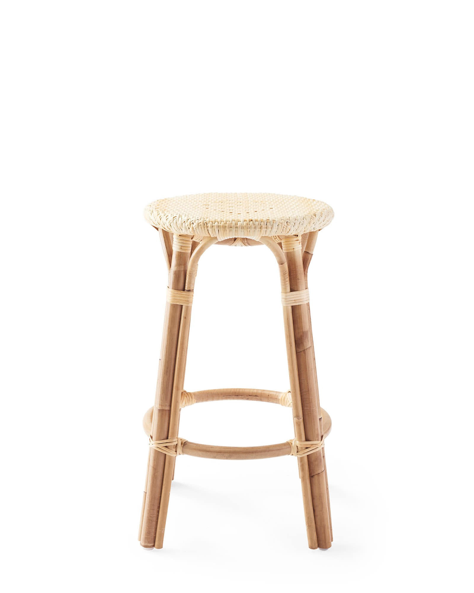 Sunwashed Riviera Backless Counter Stool | Serena and Lily
