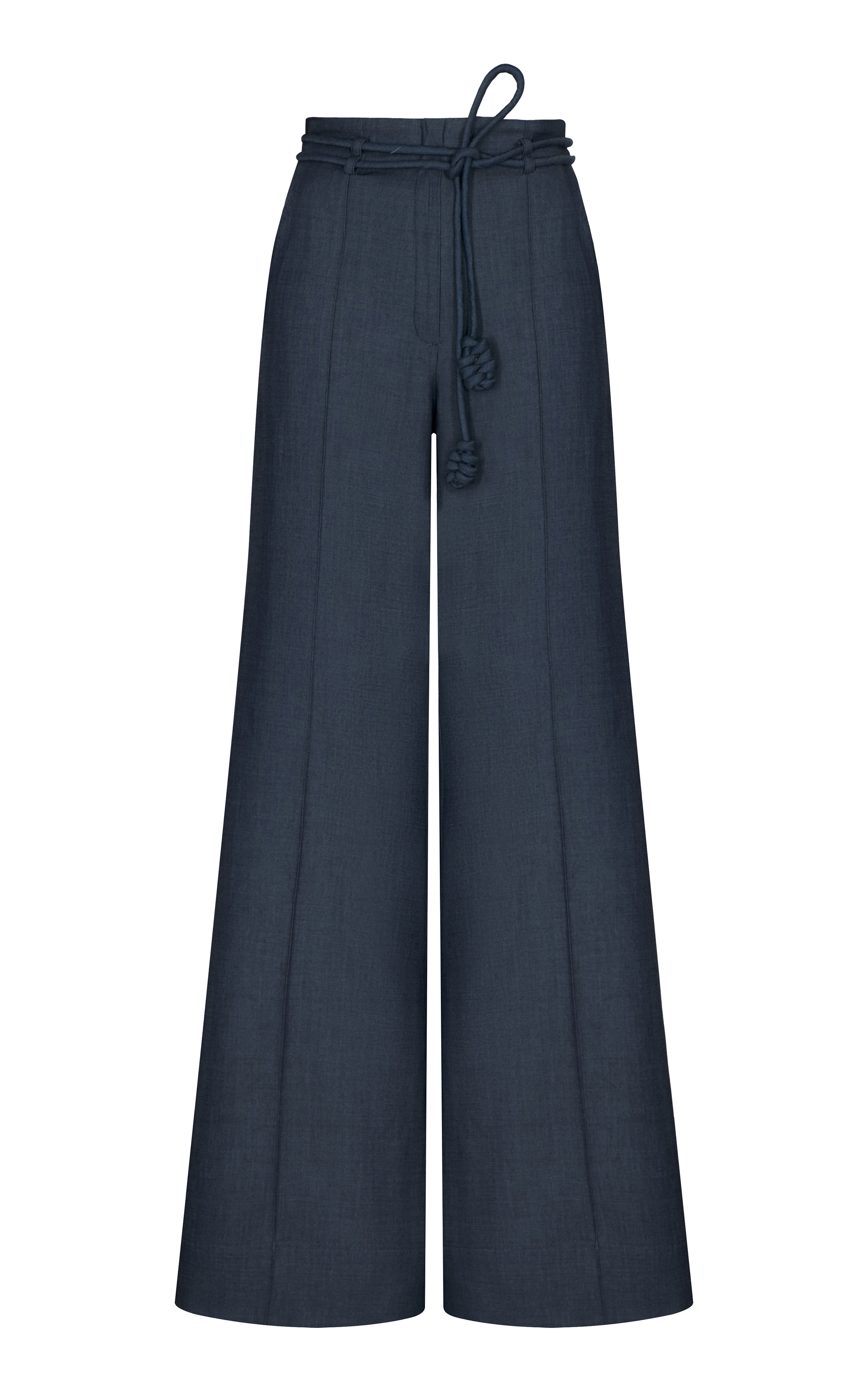 Color Identidad Belted Tencel Flared-Leg Pants | Moda Operandi (Global)