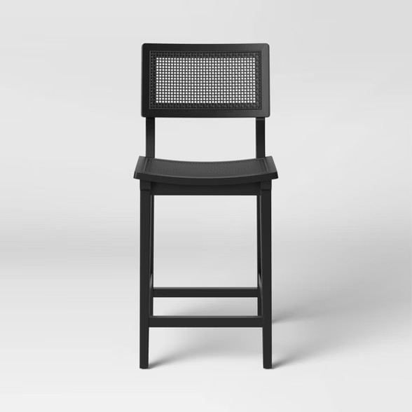 Tormod Backed Cane Counter Height Barstool - Project 62™ | Target