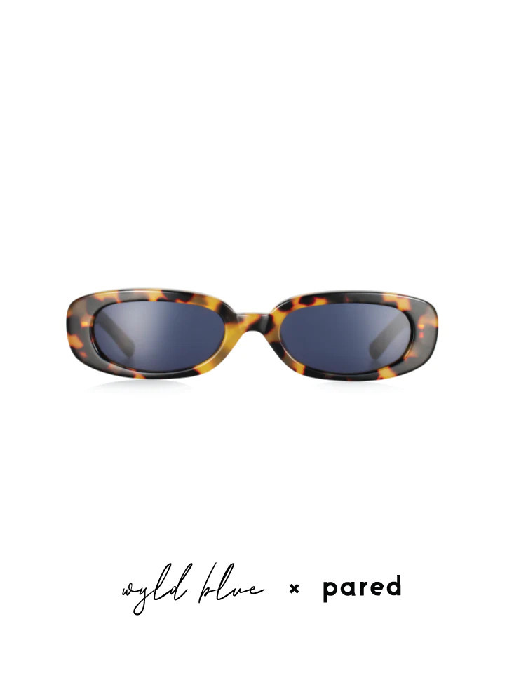 Wyld Blue x Pared Hazed - Tortoise | Pared Eyewear