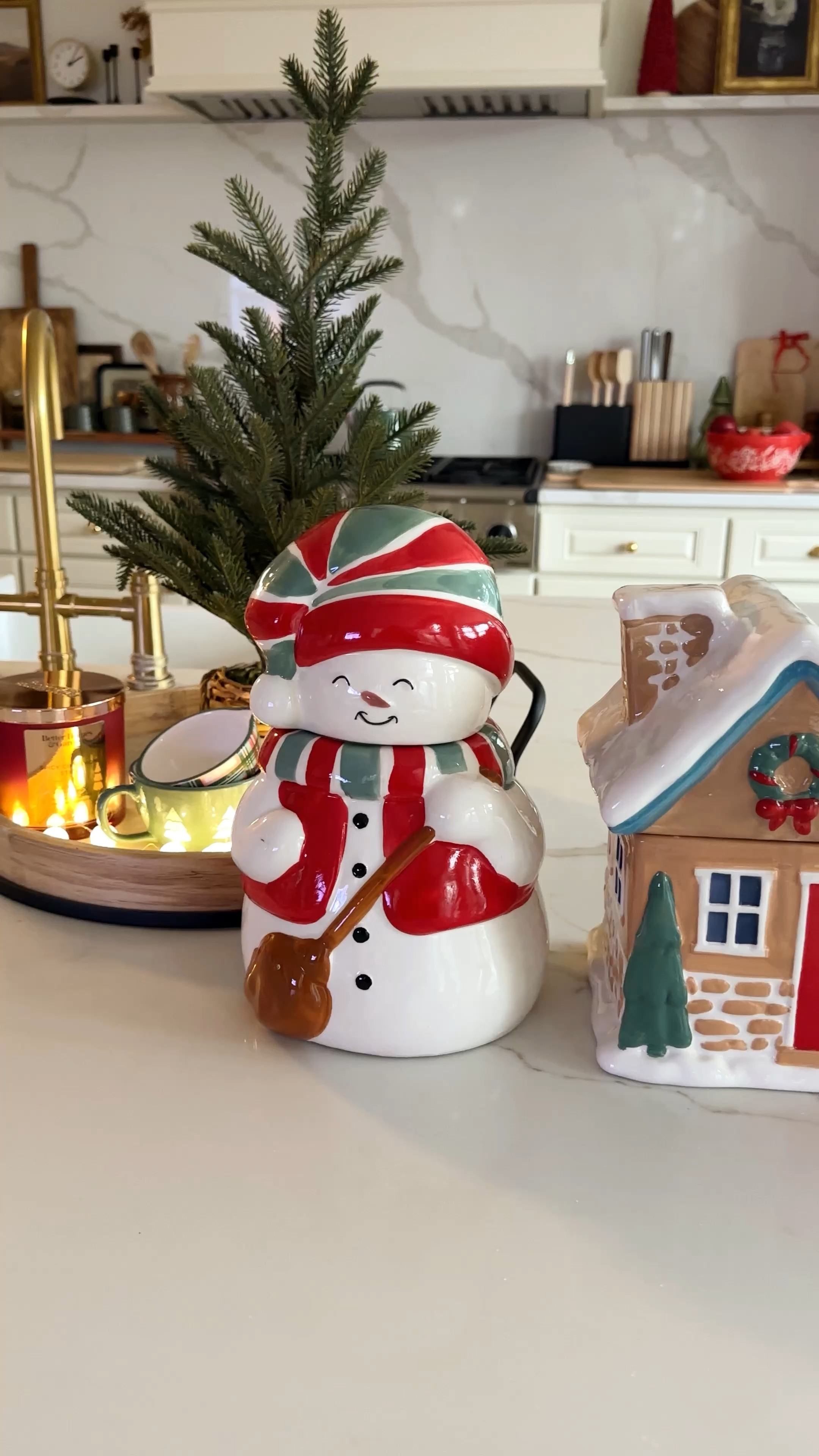 Cutest holiday cookie jars!! $10 each 🙌🏻🙌🏻

Sarah Joy, holiday decor, Christmas decor, Walmart home, kitchen decor, centerpiece, kids Christmas 

#LTKVideo #LTKHome #LTKHoliday