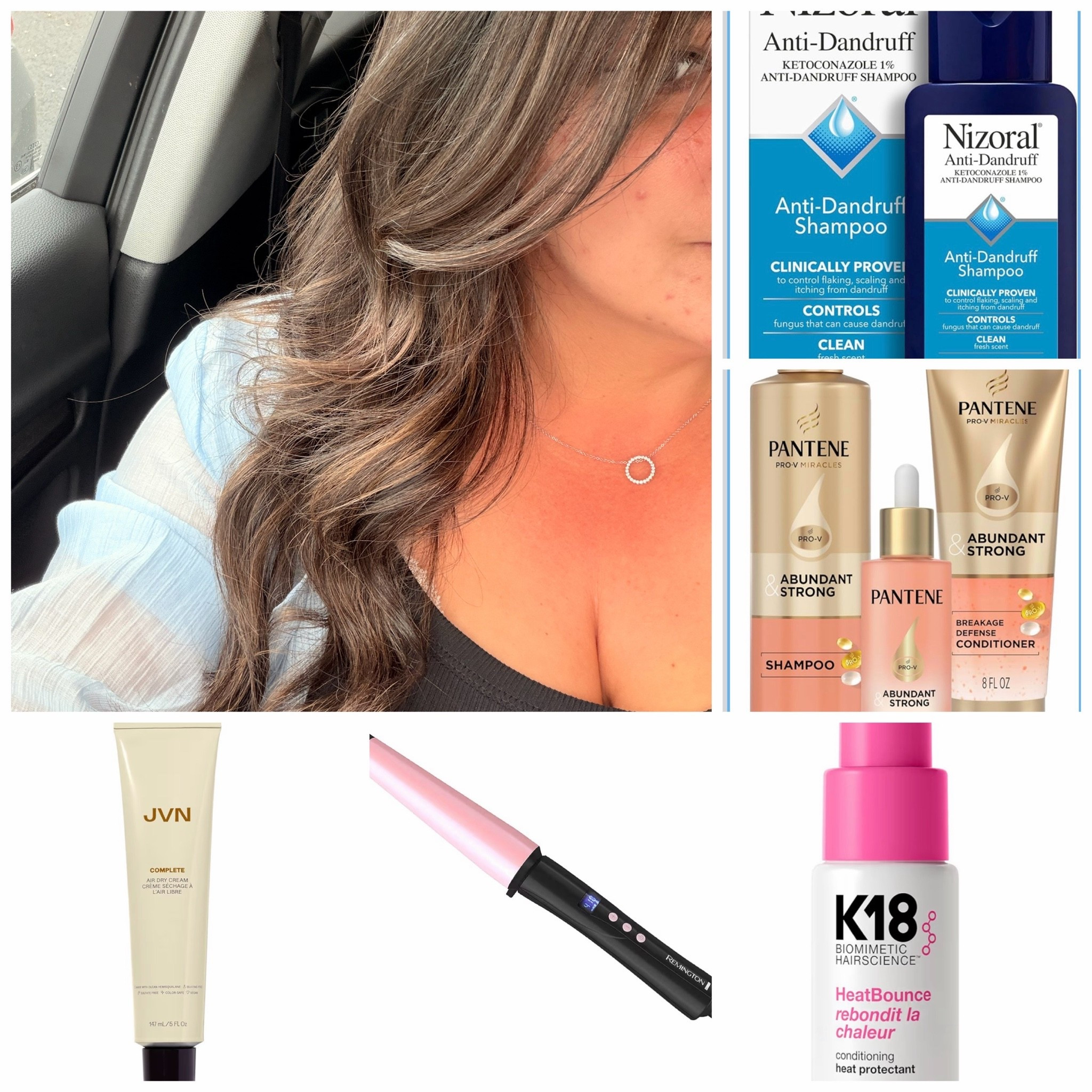 My routine for my hair:
Wash every 2 days 
Any shampoo and conditioner works
Leave in conditioner after every wash 
Heat protectant ALWAYS 
Dandruff or clarifying shampoo once a week 
Wand for when I do my hair 
And curling cream like Jvn for when I don’t want to do my hair

#LTKWorkwear #LTKBeauty #LTKmorningroutine