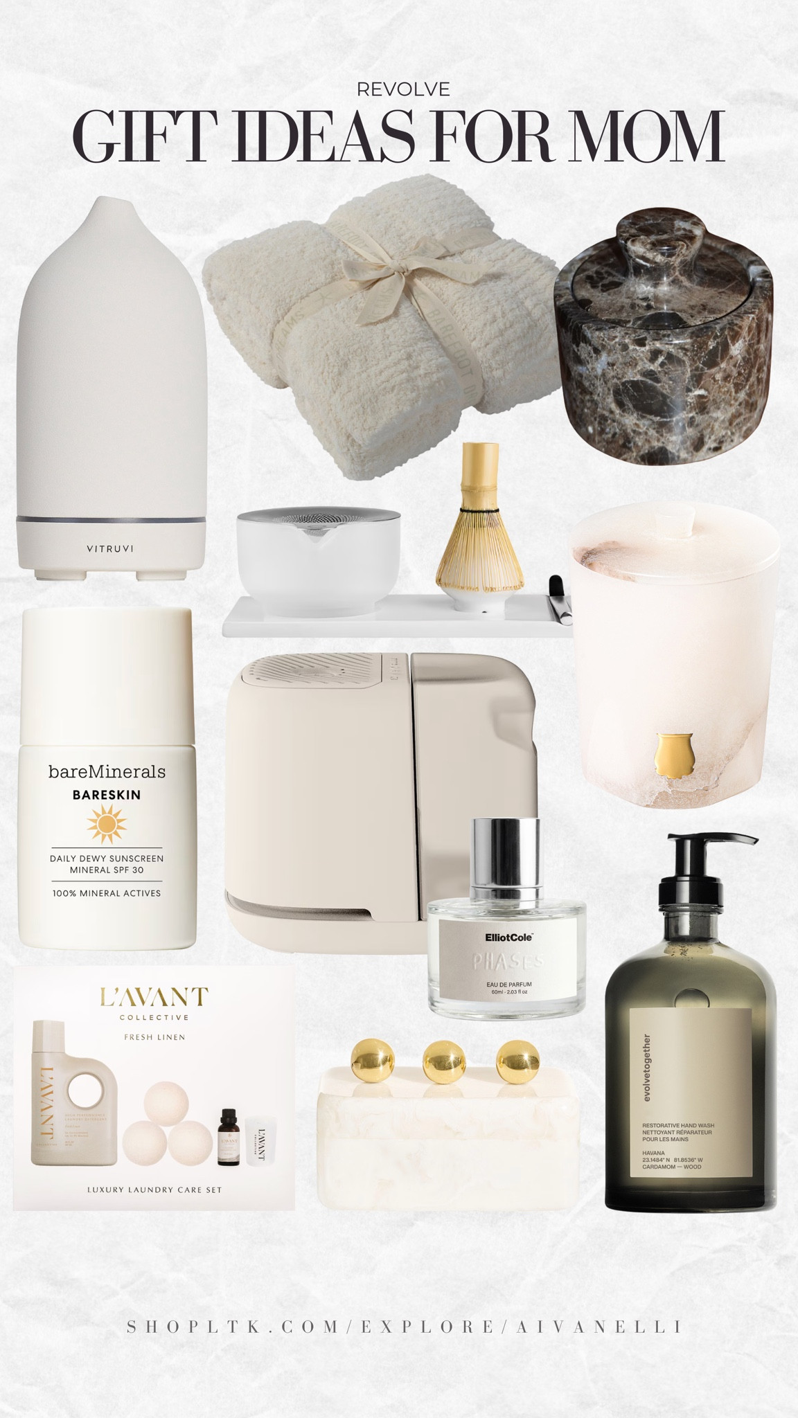 Revolve Gift Ideas for Mom

luxury spa gift basket set
personalized jewelry meaningful keepsake
custom photo book family memories
cozy robe and slippers gift
self care skincare bundle essentials
kitchen gadgets for home chef
fresh flower delivery elegant arrangement
chic handbag everyday style gift
coffee lover gift box curated set

#LTKMothersDay #LTKSeasonal #LTKSaleAlert