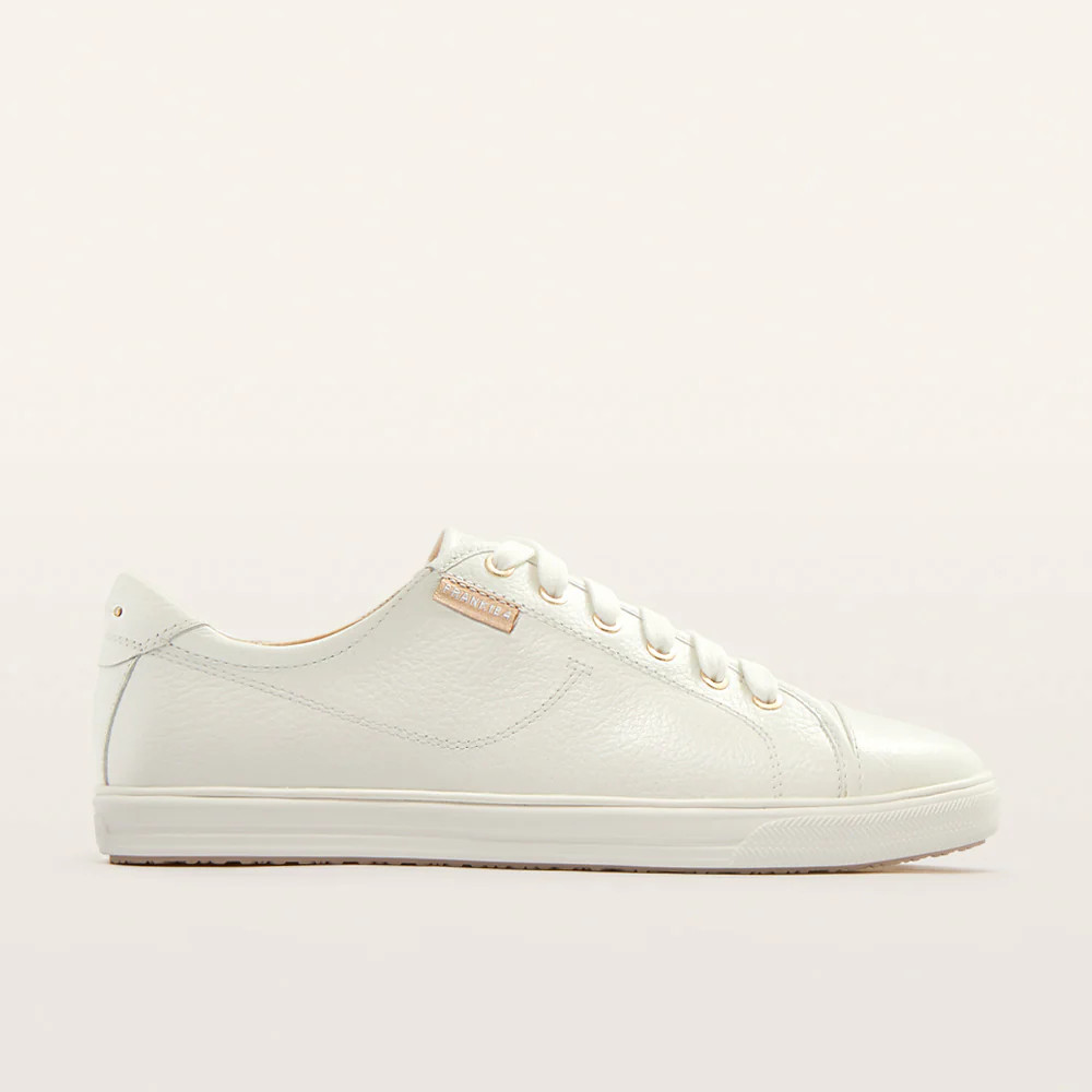 Nat III White Tumbled Women's Sneakers | FRANKIE4 | FRANKIE4
