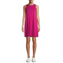 Time and Tru Women's Sleeveless Knit Dress | Walmart (US)