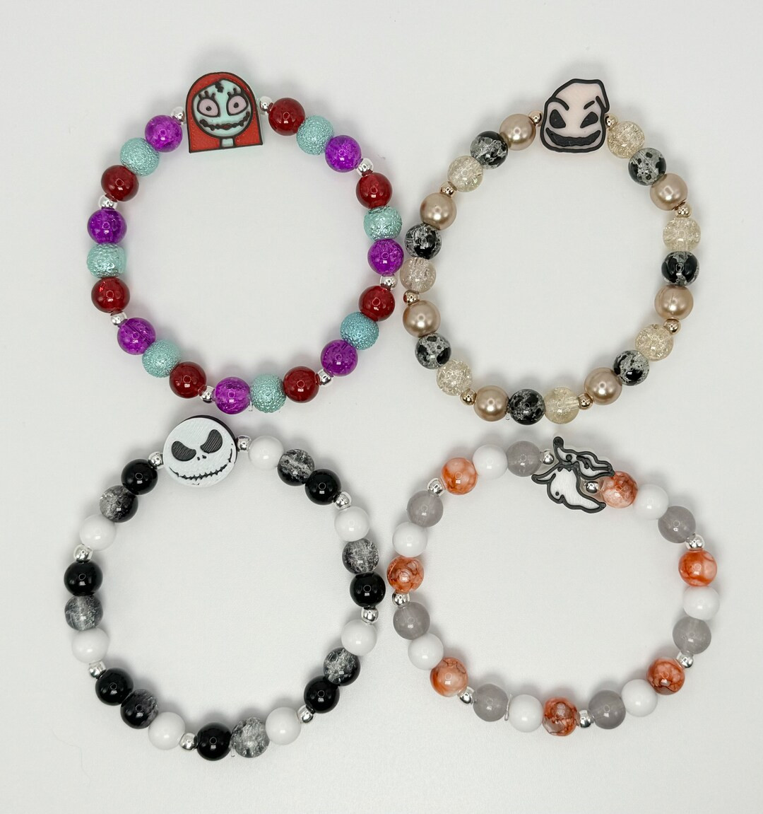 Nightmare BC Character Inspired Beaded Bracelet - 4 Different Characters to Choose From - Etsy | Etsy (US)
