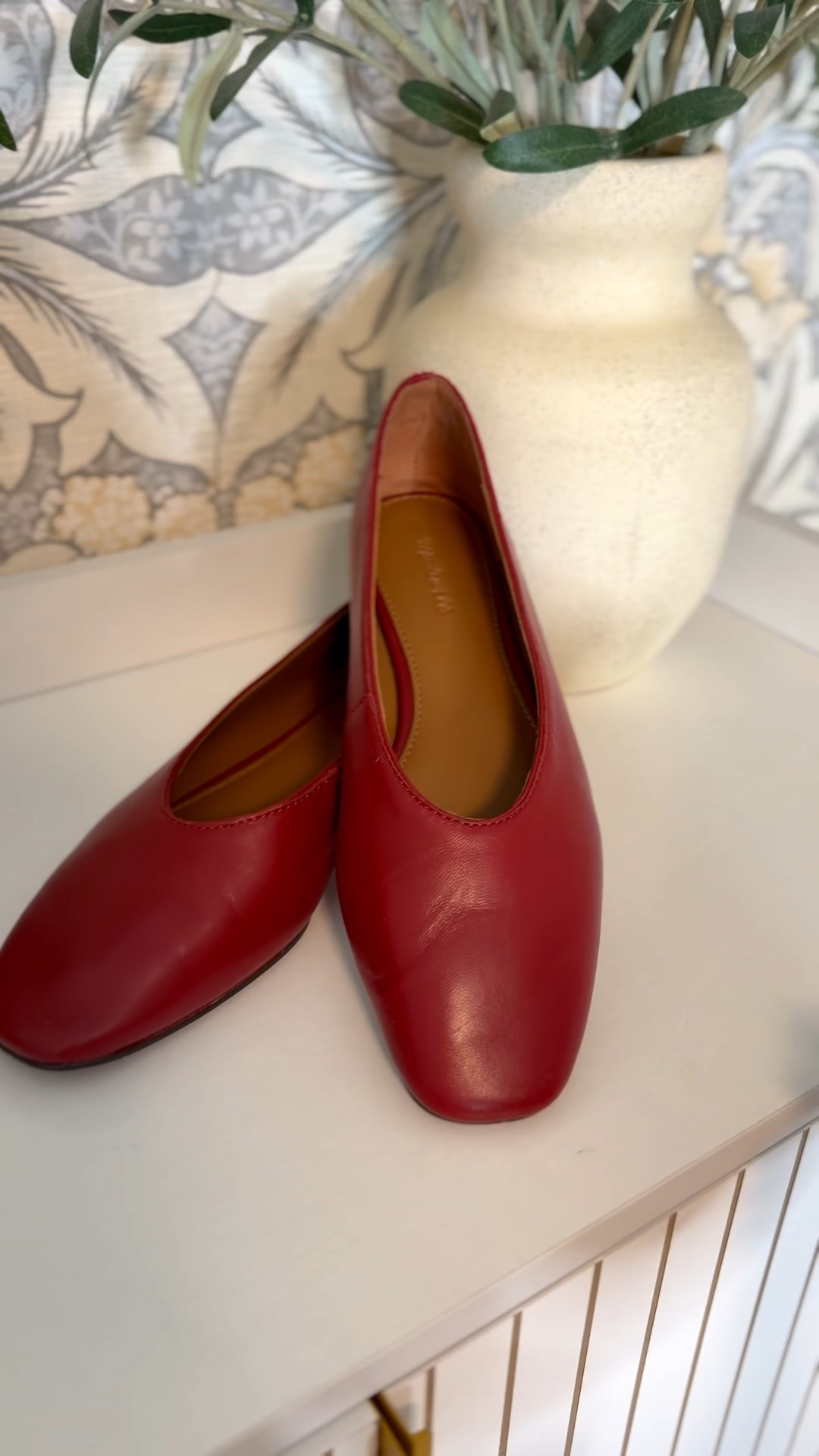 Back in stock for Valentine's Day.  

Ballet flats Fit tts. 

#LTKootd #LTKOver40 #LTKValentine