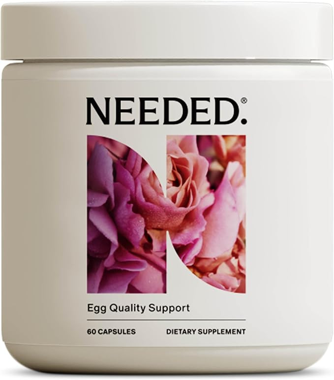 Needed. Egg Quality Support - Optimally Formulated Antioxidants Supplement for Egg Quality - Fert... | Amazon (US)