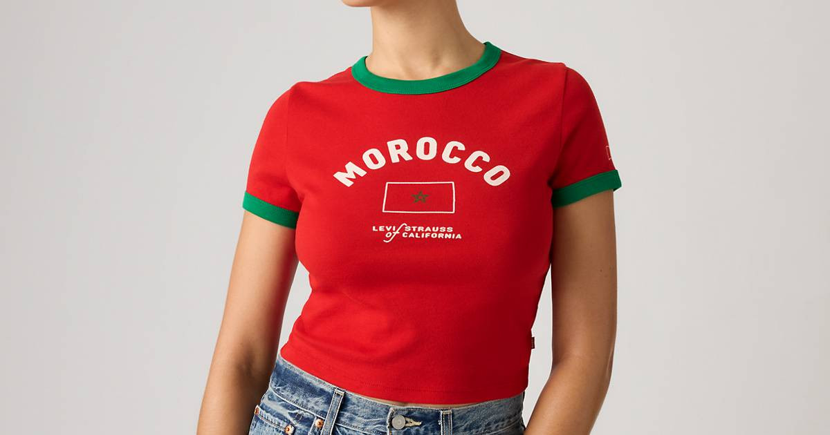 Morocco Mini Ringer TeeFree Shipping for Red Tab™ Members on Orders $75+ | Levi's US
