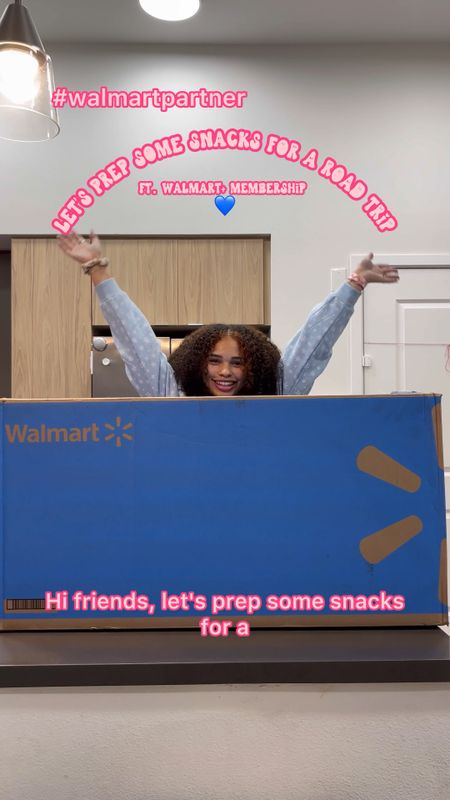 #ad Let's prep snacks for a road trip using my Walmart+ membership! ✨🚗 #walmartplus #walmartpartner @walmart
