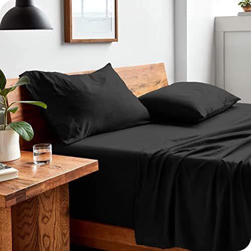 Bare Home Sandwashed King Sheet Set - Premium 1800 Ultra-Soft Microfiber King Bed Sheets - Incredibl | Amazon (US)