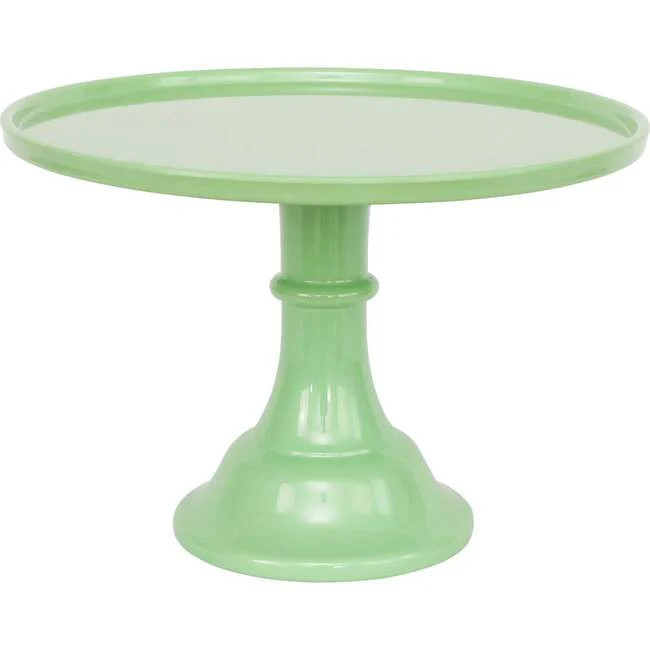 Joyeux Company | Sage (Green Melamine Cake Stand, Size Small) | Maisonette | Maisonette